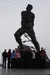1. Студенты НчФ АУ «ТИСБИ» на фоне памятника Мусе Джалилю.